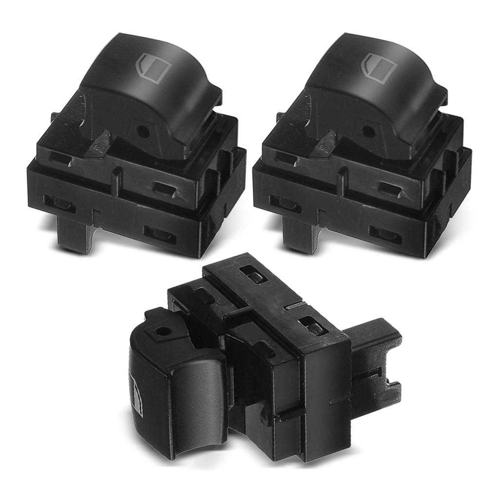 3 Pcs Front & Rear Window Switch